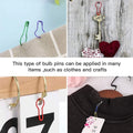 100pcs/set Metal Gourd Pins Bulb Safety Pins with Box for Quilting Sewing DIY Crafting Calabash Pins Knitting Stitch Marker