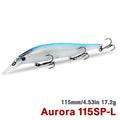 TSURINOYA 115mm 17.2g Suspending Minnow Fishing Lure - View 24 | SAMAG
