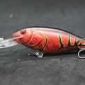 wLure Jerkbait Fishing Lure 11g 9.5cm 2.5 Meter Diving Crankbait Very Tight Wobbler with Darting 20 Colors C187