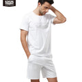 52025 Men's Cotton Modal Pajama Set – Ultra-Soft Breathable Sleepwear with Lightweight Comfort, Modern Fit and Relaxed Feel