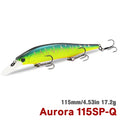 TSURINOYA 115mm 17.2g Suspending Minnow Fishing Lure - View 20 | SAMAG