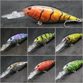 wLure Jerkbait Fishing Lure 11g 9.5cm 2.5 Meter Diving Crankbait Very Tight Wobbler with Darting 20 Colors C187