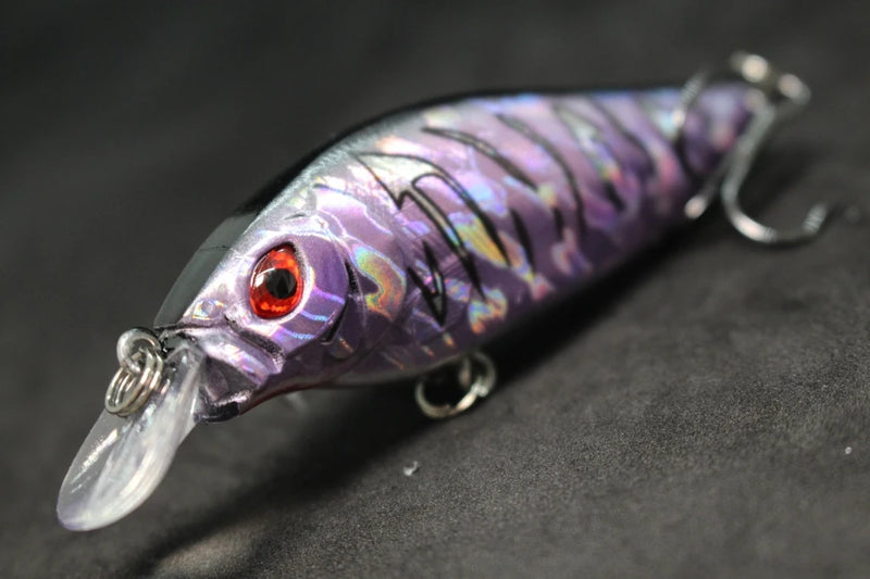 wLure Crankbait Fishing Lure 13g 9cm Medium Size 1-2 Meter Depth 3D Hard Vivid Eyes Tight Wobbler and High Frequent Action C735