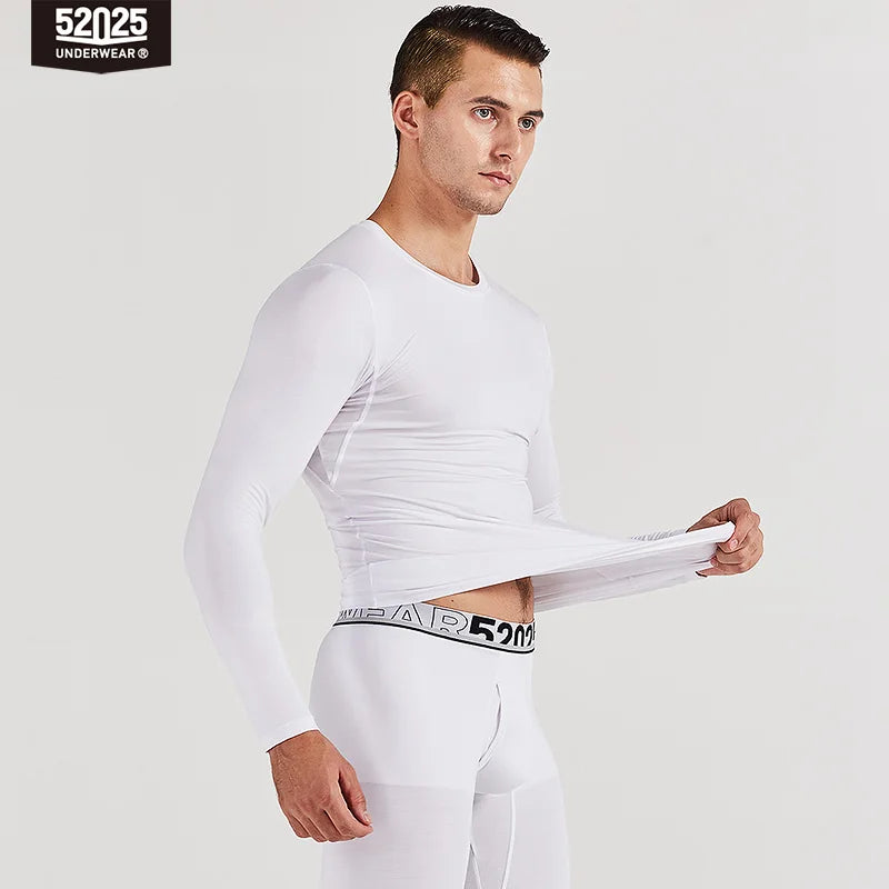 52025 Men’s Thermal Underwear – Soft, Premium Silk Mesh Base Layer, Breathable and Comfortable with Anti-Bacterial Properties