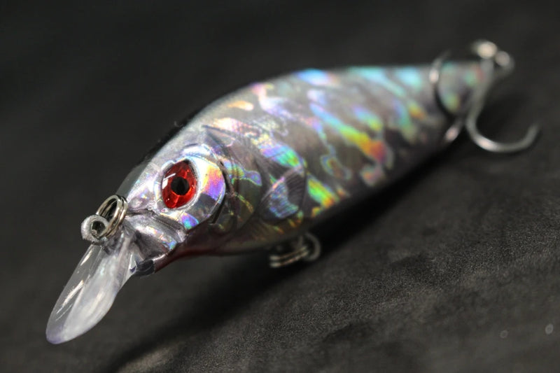 wLure Crankbait Fishing Lure 13g 9cm Medium Size 1-2 Meter Depth 3D Hard Vivid Eyes Tight Wobbler and High Frequent Action C735