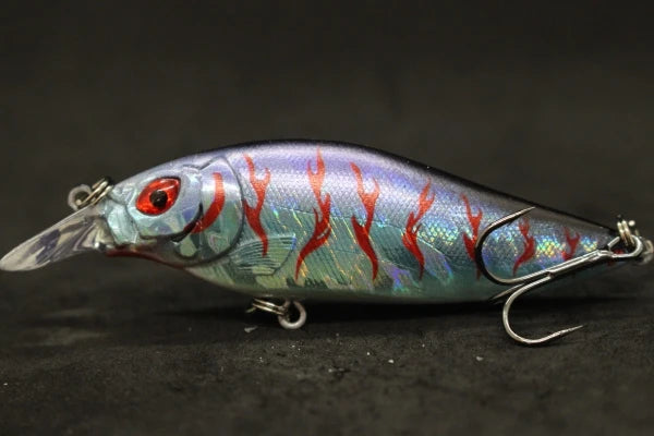 wLure Crankbait Fishing Lure 13g 9cm Medium Size 1-2 Meter Depth 3D Hard Vivid Eyes Tight Wobbler and High Frequent Action C735