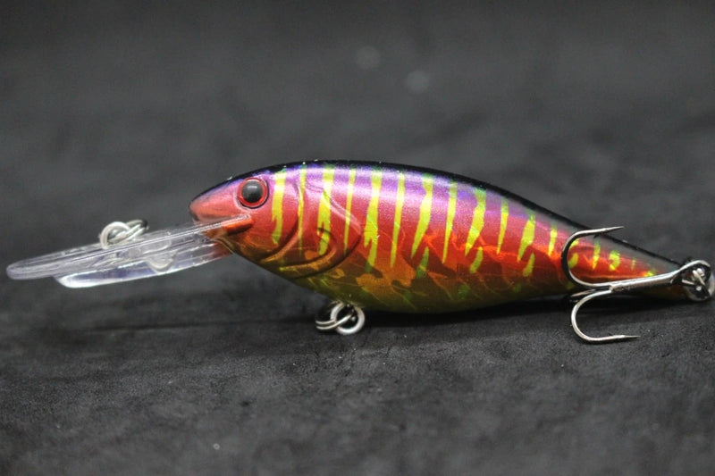 wLure Jerkbait Fishing Lure 11g 9.5cm 2.5 Meter Diving Crankbait Very Tight Wobbler with Darting 20 Colors C187