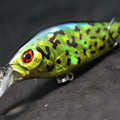 wLure Crankbait Fishing Lure 13g 9cm Medium Size 1-2 Meter Depth 3D Hard Vivid Eyes Tight Wobbler and High Frequent Action C735