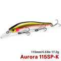 TSURINOYA 115mm 17.2g Suspending Minnow Fishing Lure - View 9 | SAMAG