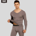 52025 Men’s Luxe Thermal Underwear with Cashmere – Soft, Tender, and Comfortable Winter Long Johns. Ultimate Warmth, Zero Bulk