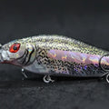 wLure Crankbait Fishing Lure 13g 9cm Medium Size 1-2 Meter Depth 3D Hard Vivid Eyes Tight Wobbler and High Frequent Action C735