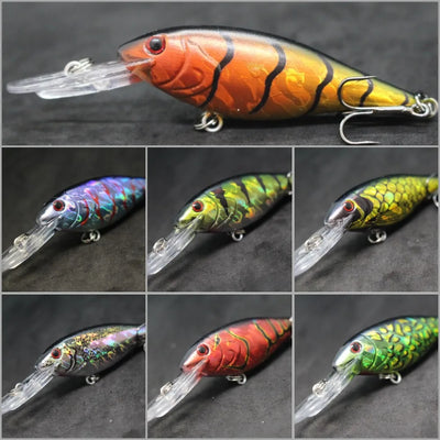 WLure Jerkbait Fishing Lure 11g 9.5cm 2.5 Meter Diving | SAMAG