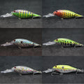 wLure Jerkbait Fishing Lure 11g 9.5cm 2.5 Meter Diving Crankbait Very Tight Wobbler with Darting 20 Colors C187