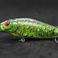wLure Crankbait Fishing Lure 13g 9cm Medium Size 1-2 Meter Depth 3D Hard Vivid Eyes Tight Wobbler and High Frequent Action C735