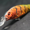 wLure Crankbait Fishing Lure 13g 9cm Medium Size 1-2 Meter Depth 3D Hard Vivid Eyes Tight Wobbler and High Frequent Action C735
